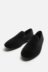 ZARA | VELVET SMART LOAFERS