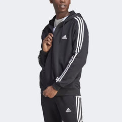 ADIDAS | Essentials Fleece 3-Stripes Full-Zip Hoodie