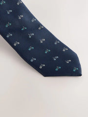 NEXT | Navy Slim Pattern Tie
