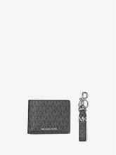 MICHAEL KORS | LOGO WALLET AND KEY CHAIN GIFT SET