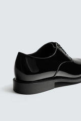 ZARA | FAUX-PATENT DRESS SHOES