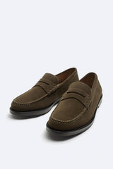 ZARA | PENNY STRAP SPLIT LEATHER