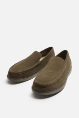 ZARA | CASUAL LEATHER LOAFERS