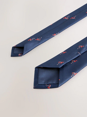 NEXT | Navy Tie and Pocket Square Set