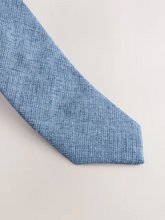 NEXT | Blue Wide Tie and Pocket Square Set