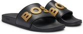BOSS | Slides with Raised Logo