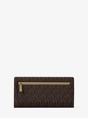 MICHAEL KORS | REED LARGE SIGNATURE LOGO WALLET