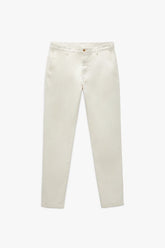 ZARA | TEXTURED CHINO TROUSERS