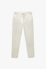 ZARA | TEXTURED CHINO TROUSERS