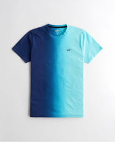 HOLLISTER | OMBER LOGO ICON CREW T-SHIRT