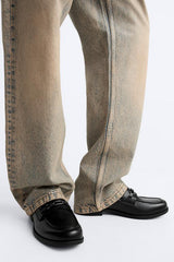 ZARA | LOAFERS WITH APPLIQUÉ DETAIL