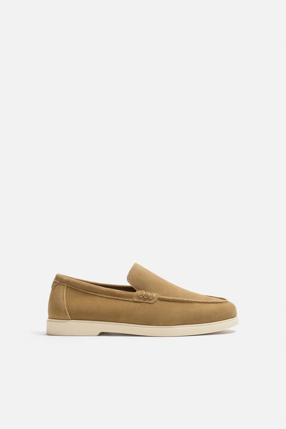 ZARA | CASUAL LEATHER LOAFERS