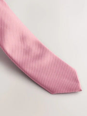NEXT | Light Pink Tie and Pocket Square Set