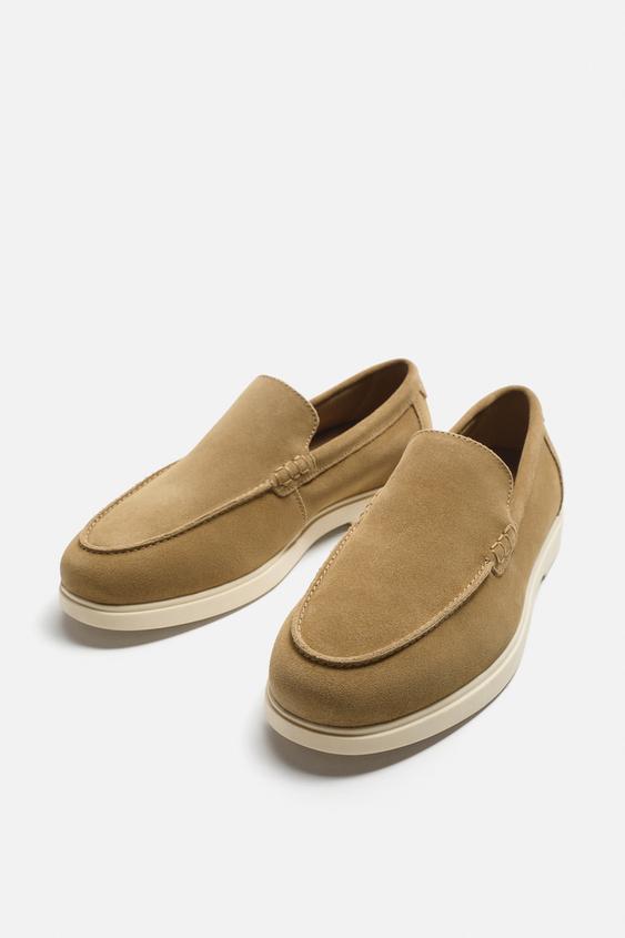 ZARA | CASUAL LEATHER LOAFERS