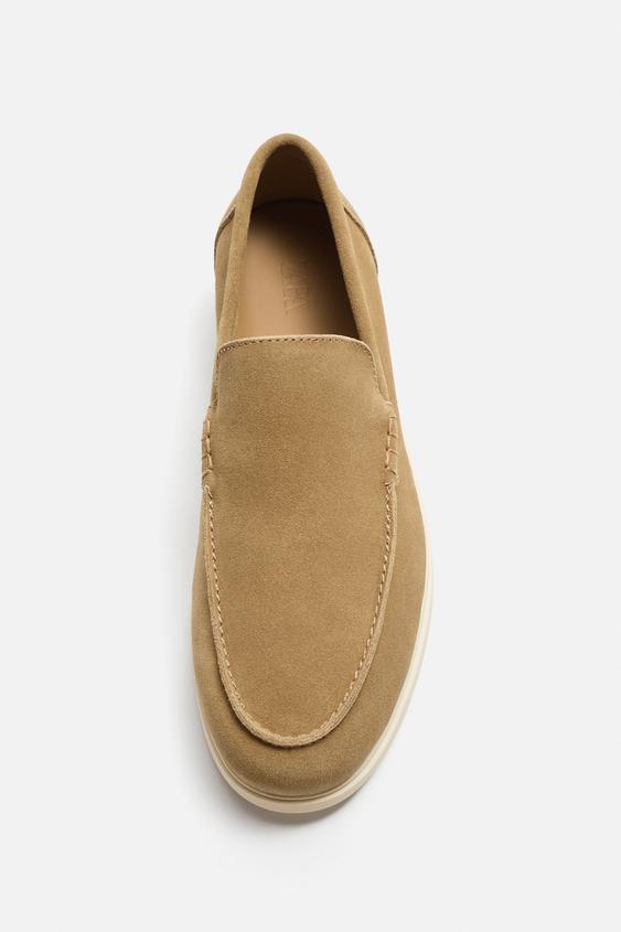 ZARA | CASUAL LEATHER LOAFERS