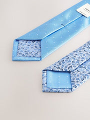 NEXT | Blue Ties 2 Pack
