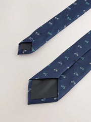 NEXT | Navy Slim Pattern Tie