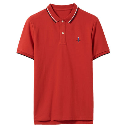 GIORDANO | MEN'S CLASSIC MAN EMBROIDERY POLO