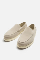 ZARA | CASUAL LEATHER LOAFERS