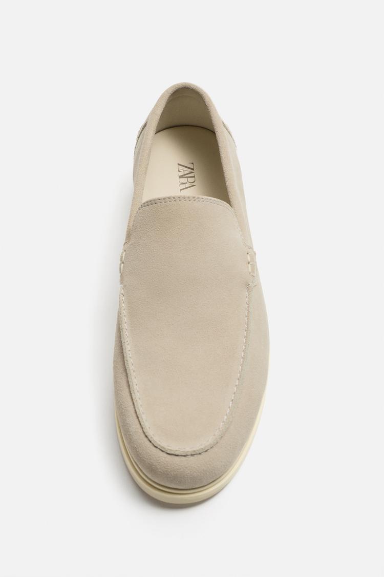 ZARA | CASUAL LEATHER LOAFERS