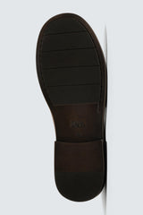 ZARA | LEATHER MOCCASIN WITH MASK DETAIL