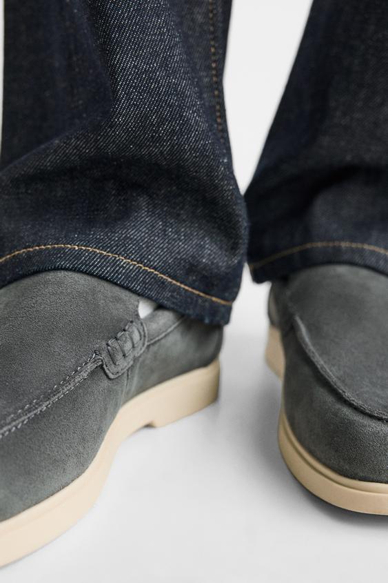 ZARA | CASUAL LEATHER LOAFERS
