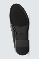 ZARA | LIMITED EDITION LEATHER LOAFERS