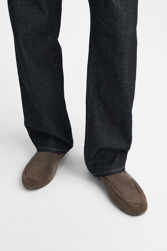 ZARA | LEATHER LOAFERS