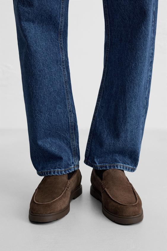 ZARA | CASUAL LEATHER LOAFERS