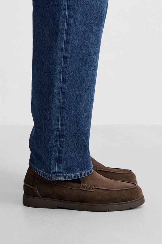 ZARA | CASUAL LEATHER LOAFERS