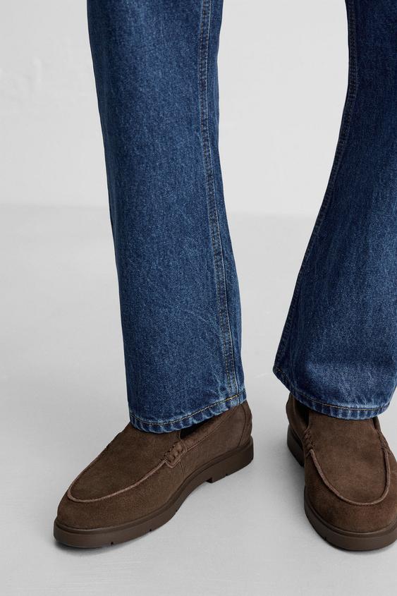 ZARA | CASUAL LEATHER LOAFERS