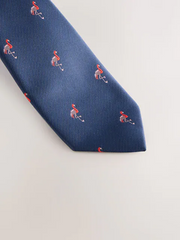 NEXT | Navy Tie and Pocket Square Set