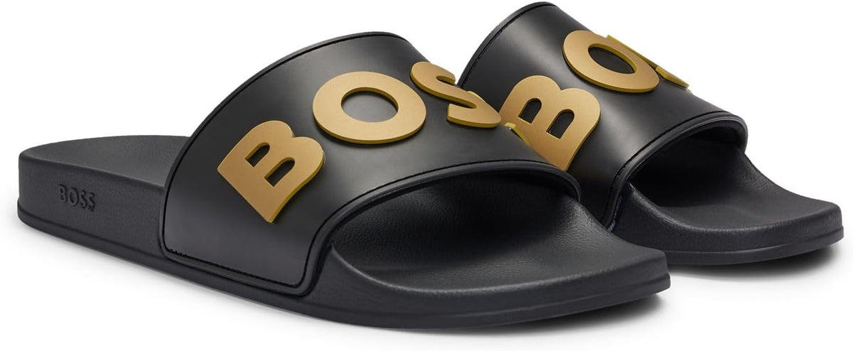 BOSS | Slides with Raised Logo