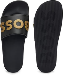 BOSS | Slides with Raised Logo