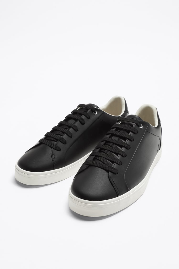 ZARA | MINIMALIST LACE-UP TRAINERS