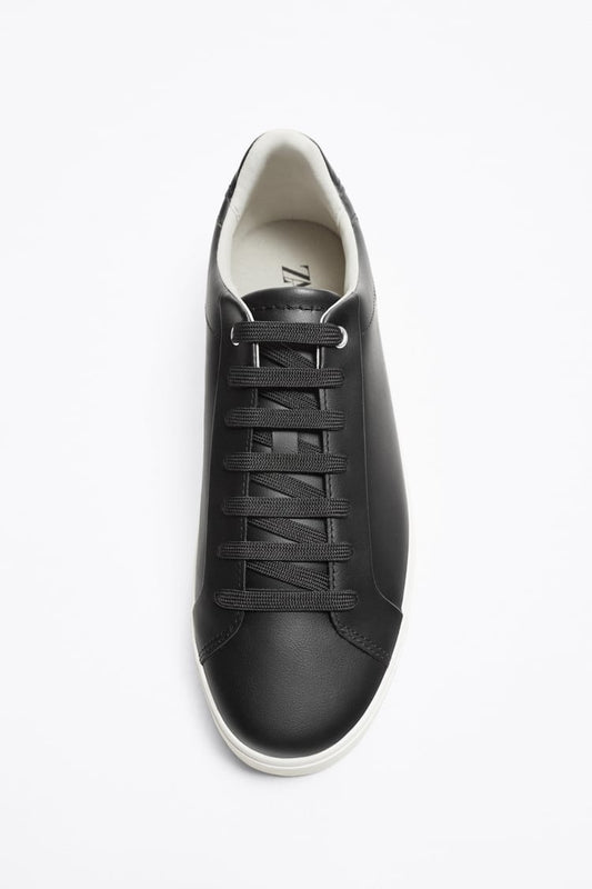 ZARA | MINIMALIST LACE-UP TRAINERS