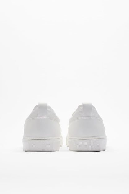 ZARA | EMBOSSED LACELESS TRAINERS