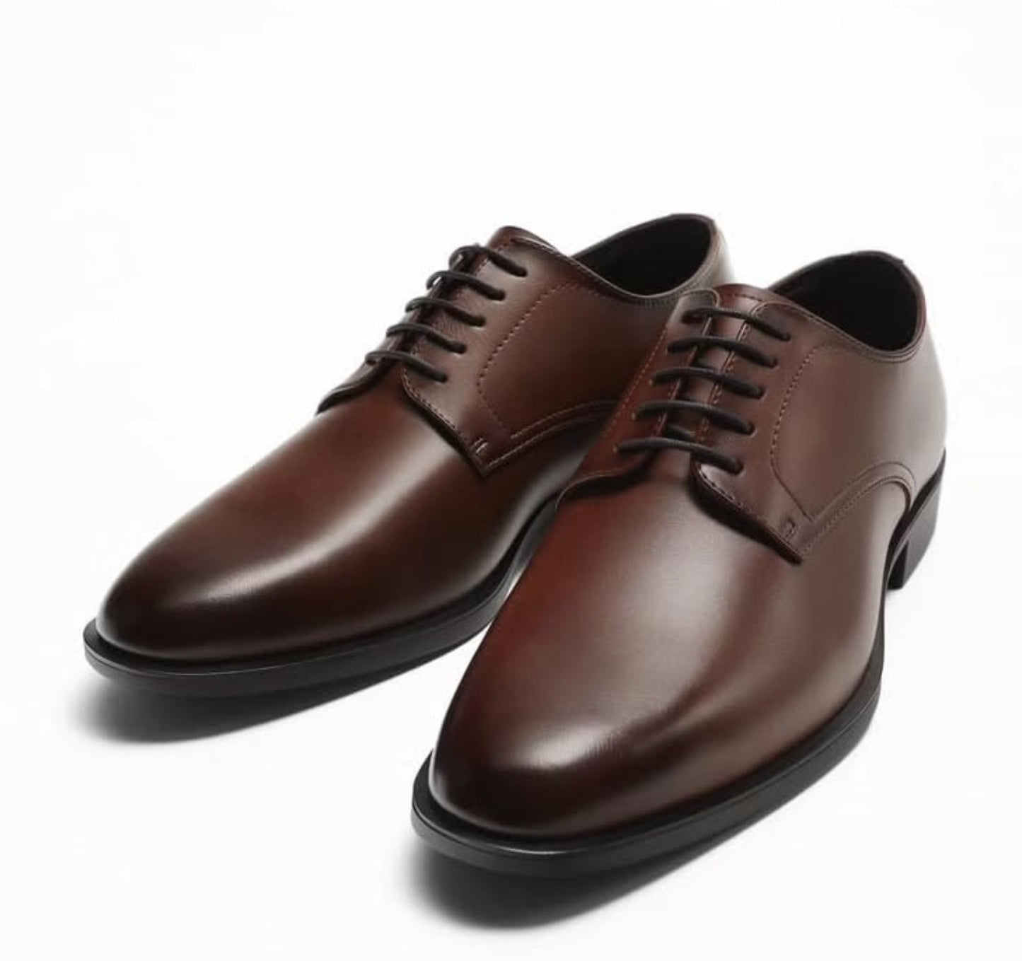 ZARA | SMART SHOES (BROWN)