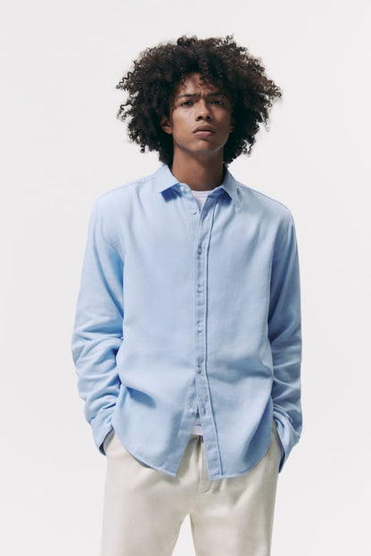 ZARA | LYOCELL - COTTON SHIRT