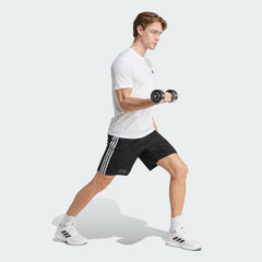 ADIDAS | TRAIN ESSENTIALS PIQUÉ 3-STRIPES TRAINING SHORTS