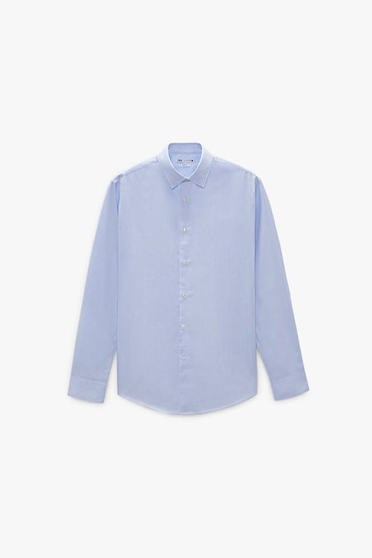 ZARA | EASY CARE TEXTURED SHIRT