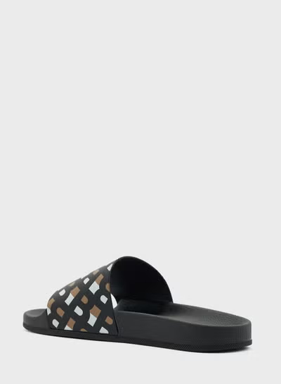 BOSS | LOGO SLIP ON SLIDES
