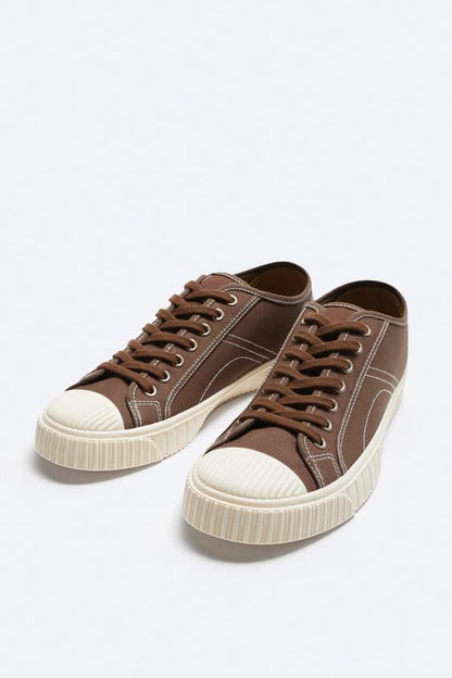 ZARA | CANVAS SNEAKERS