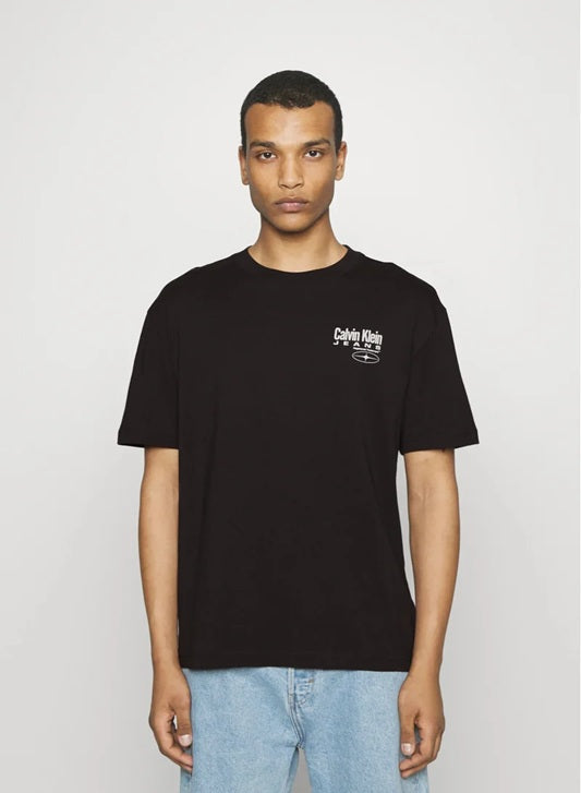 CALVIN KLEIN JEANS  | GRAPHIC PRINT CREW NECK T-SHIRT