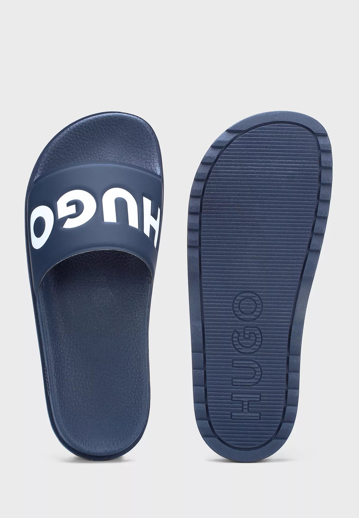 HUGO | SLIDES WITH LOGO STRAP