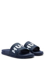 HUGO | SLIDES WITH LOGO STRAP