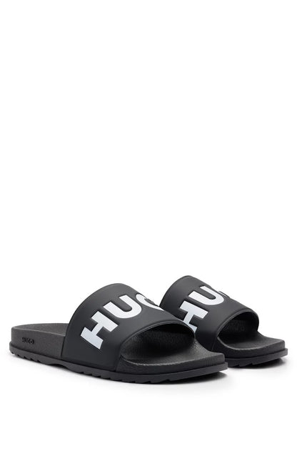 HUGO | SLIDES WITH LOGO STRAP