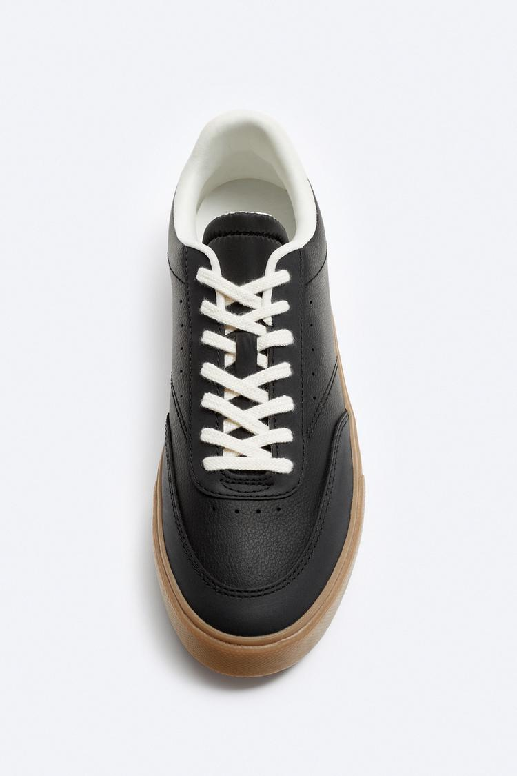 ZARA | SNEAKERS WITH CONTRAST SOLES