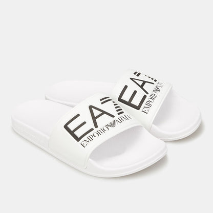 EMPORIO ARMANI EA-7 | SLIDERS WITH OVERSIZED LOGO