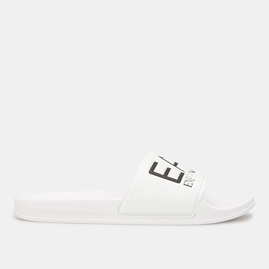 EMPORIO ARMANI EA-7 | SLIDERS WITH OVERSIZED LOGO